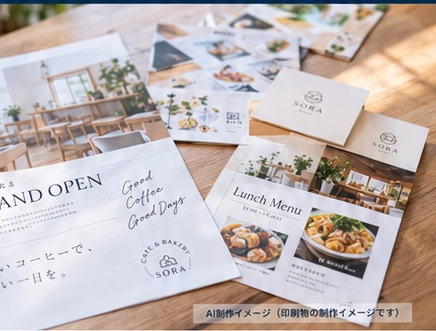承認済みデザインのAI制作イメージ。受託実績ではありません。